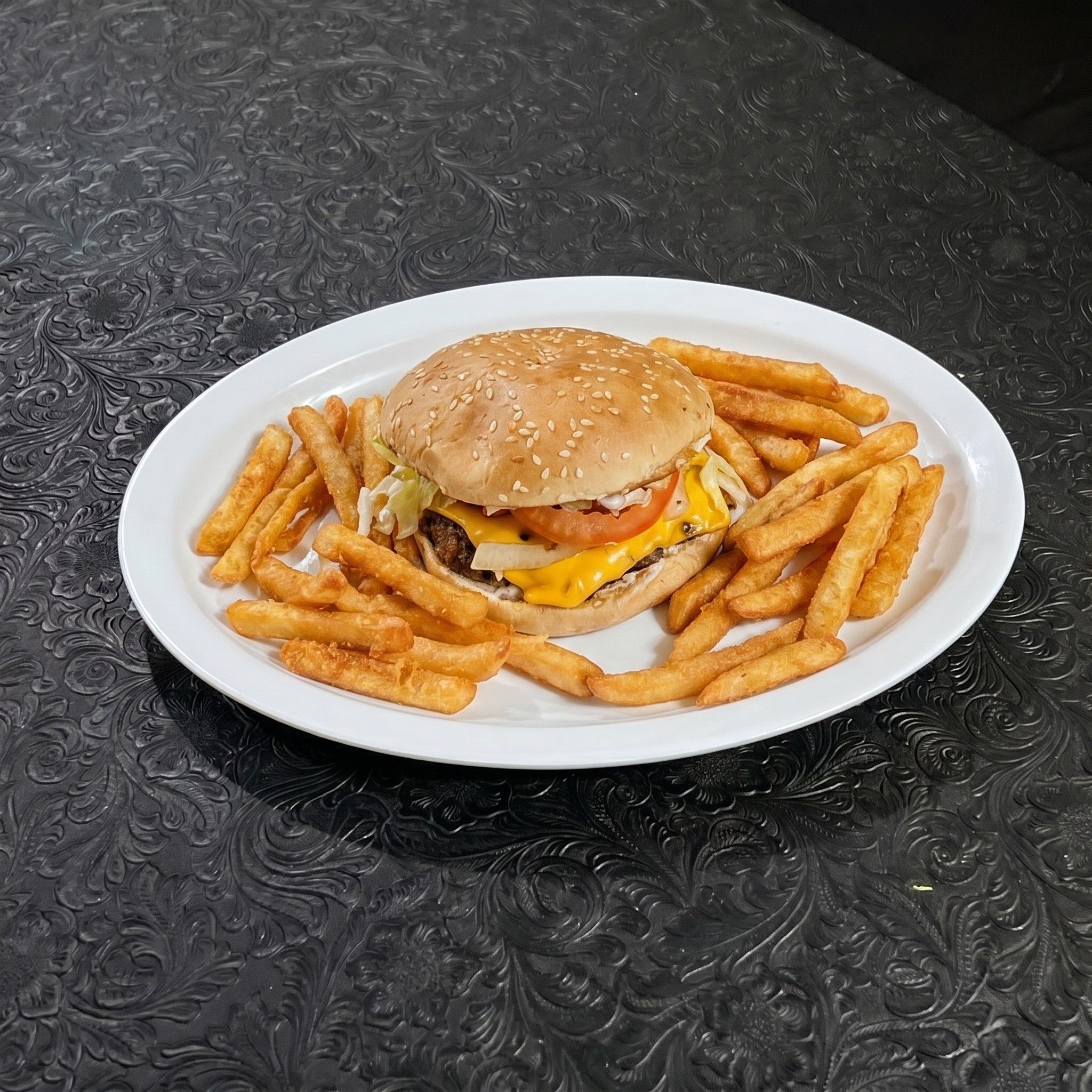Clásica / Classic Hamburger.