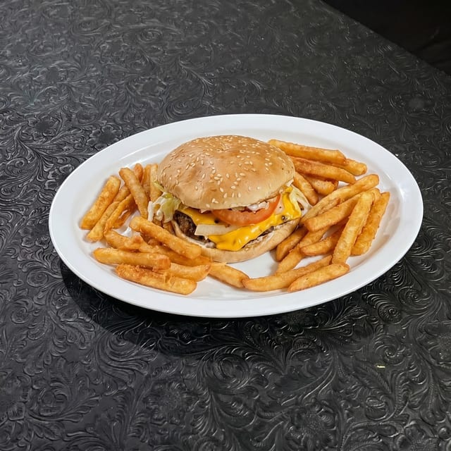 Clásica / Classic Hamburger.