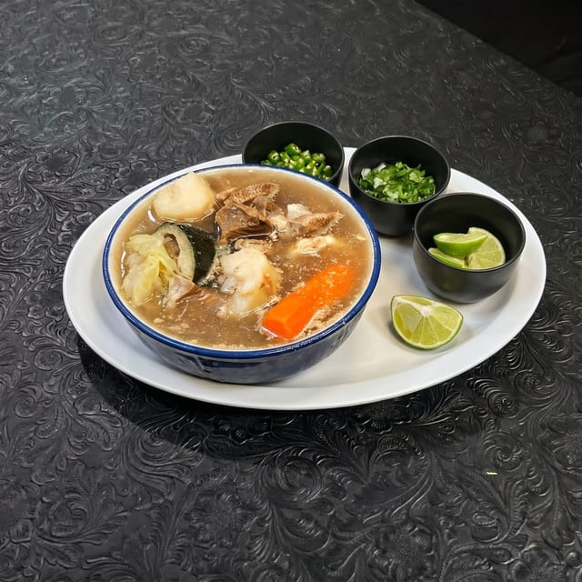 Caldo de Res / Beef Broth.