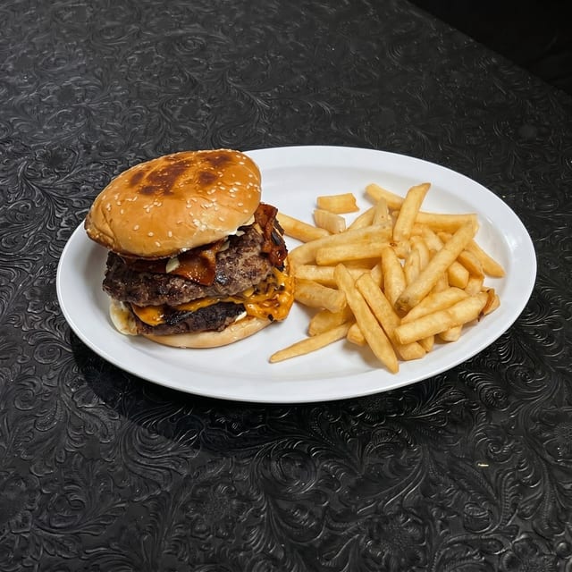 Hamburger Double / Hamburger Doble.