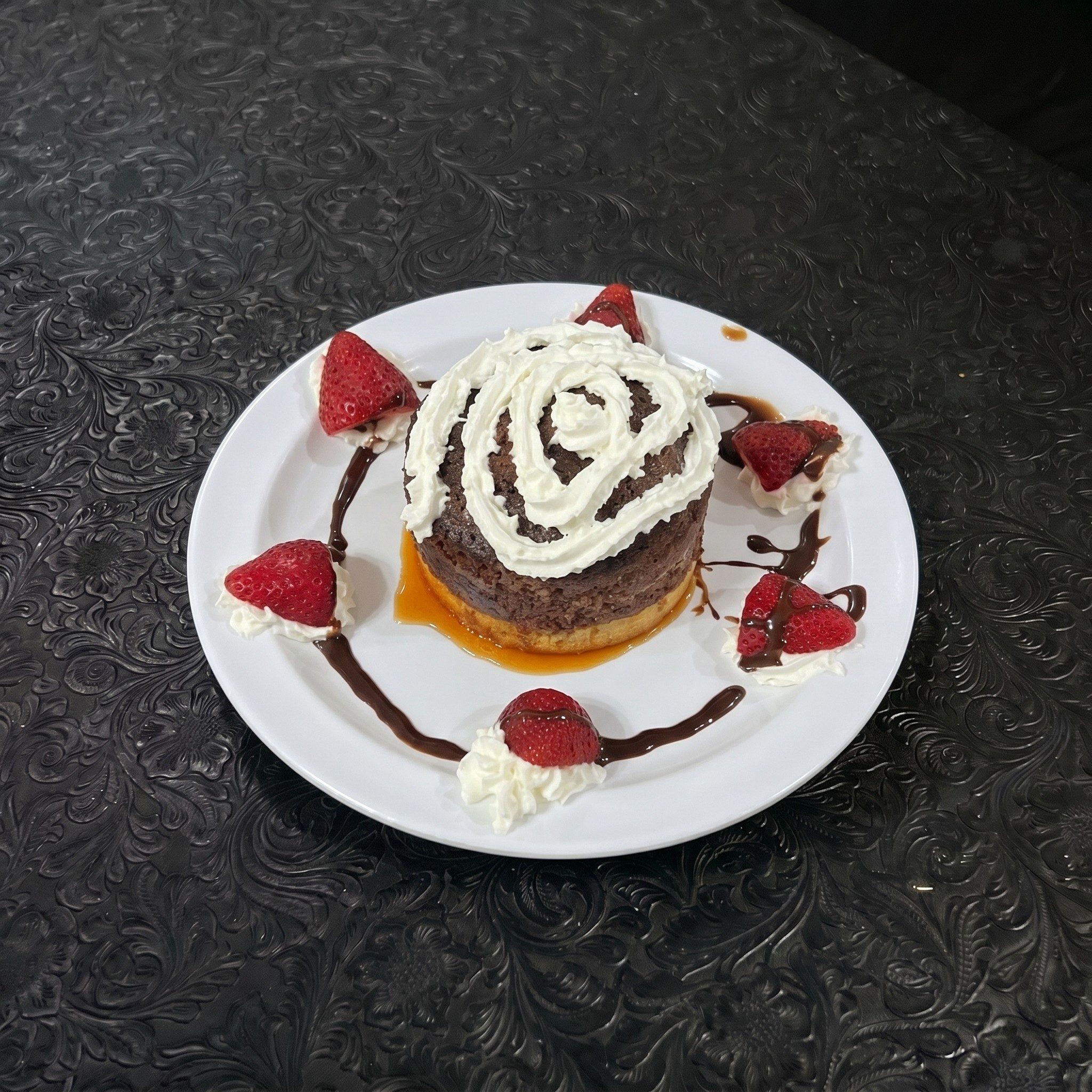 Chocoflan.